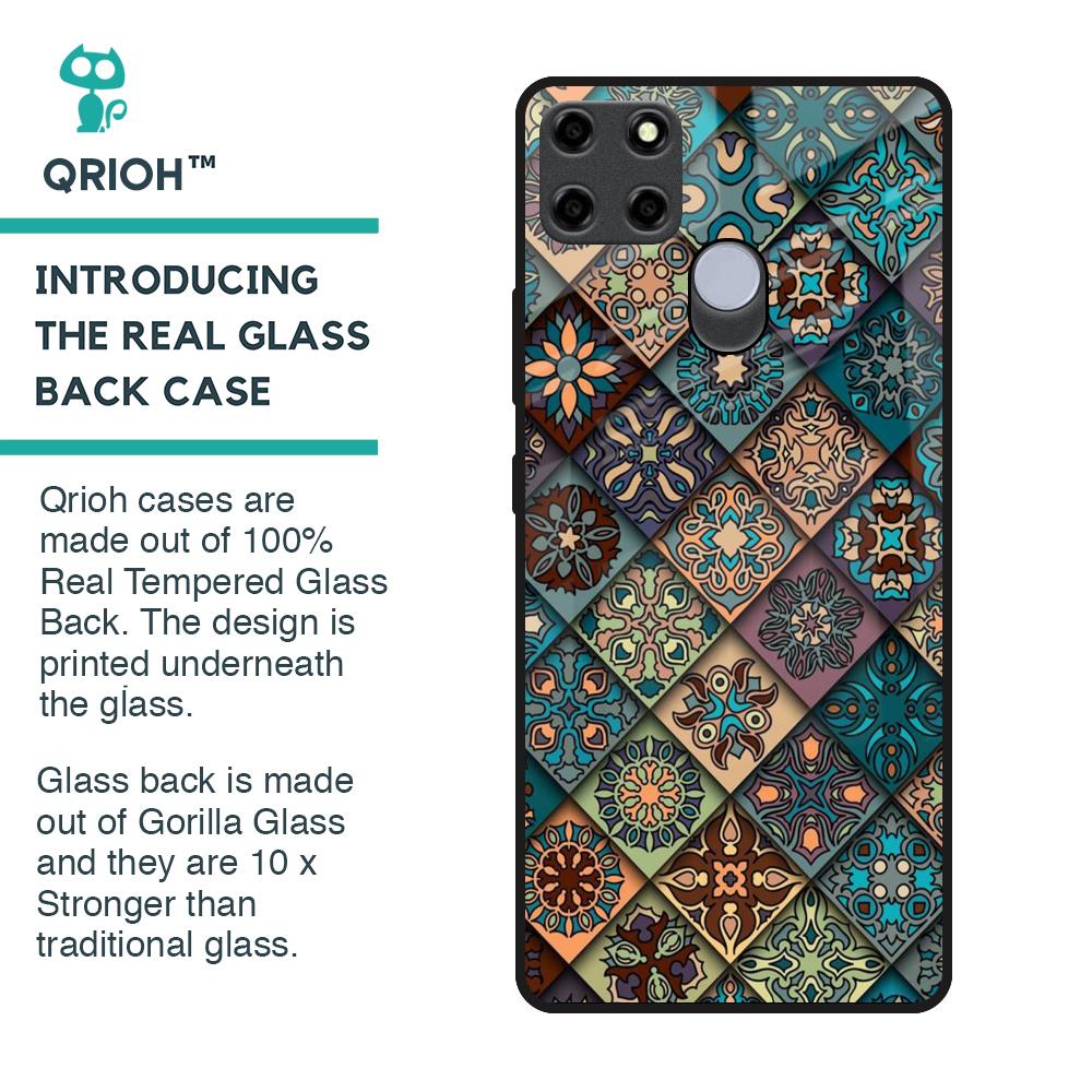 Retro Art Glass Case for Realme C25