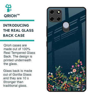 Small Garden Glass Case For Realme C25