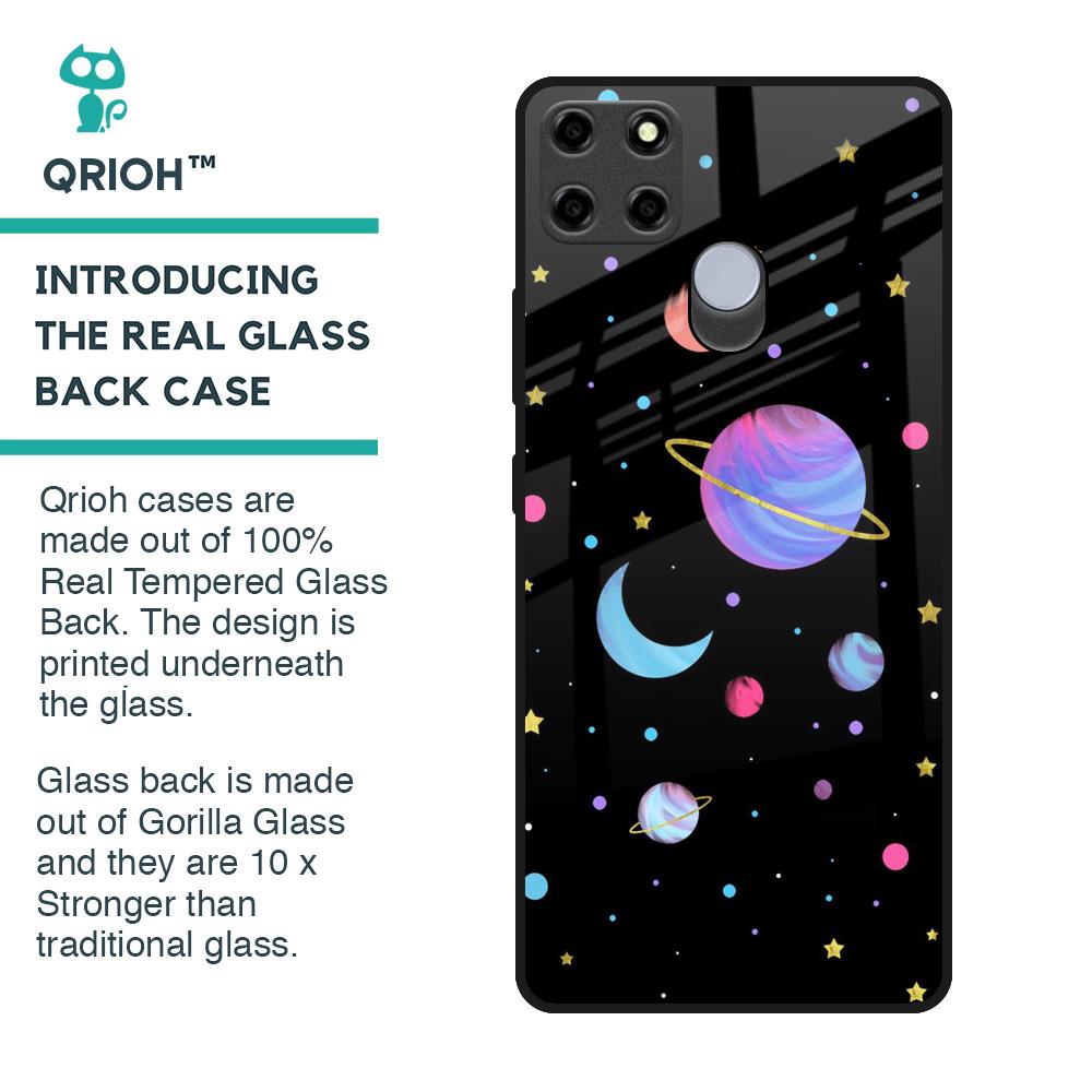Planet Play Glass Case For Realme C25