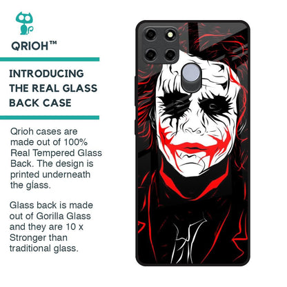 Life In Dark Glass Case For Realme C25