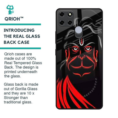 Lord Hanuman Glass Case For Realme C25
