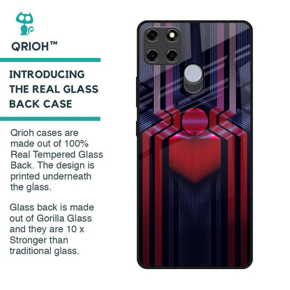Super Art Logo Glass Case For Realme C25