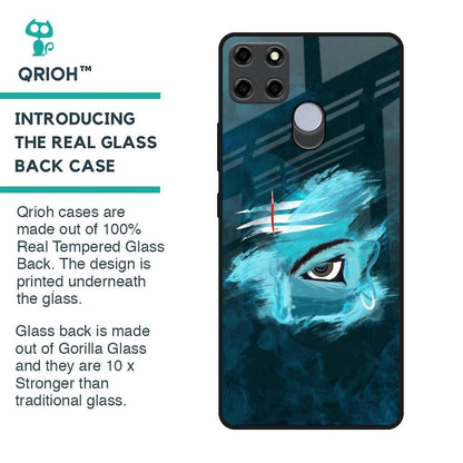 Power Of Trinetra Glass Case For Realme C25