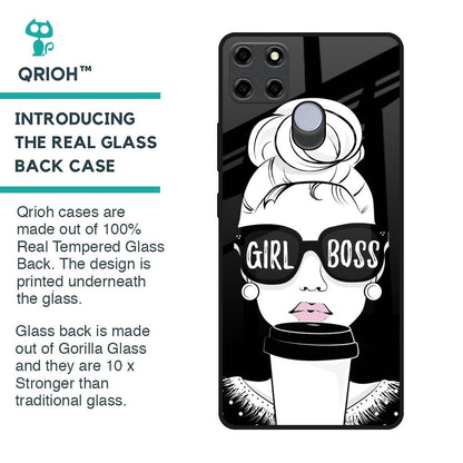 Girl Boss Glass Case For Realme C25