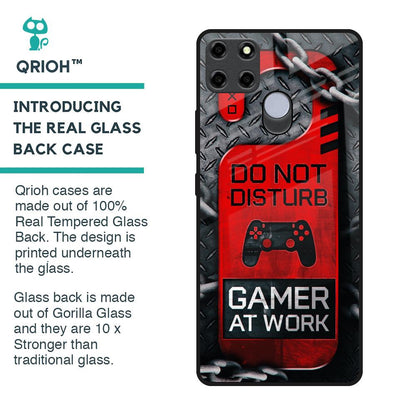 Do No Disturb Glass Case For Realme C25