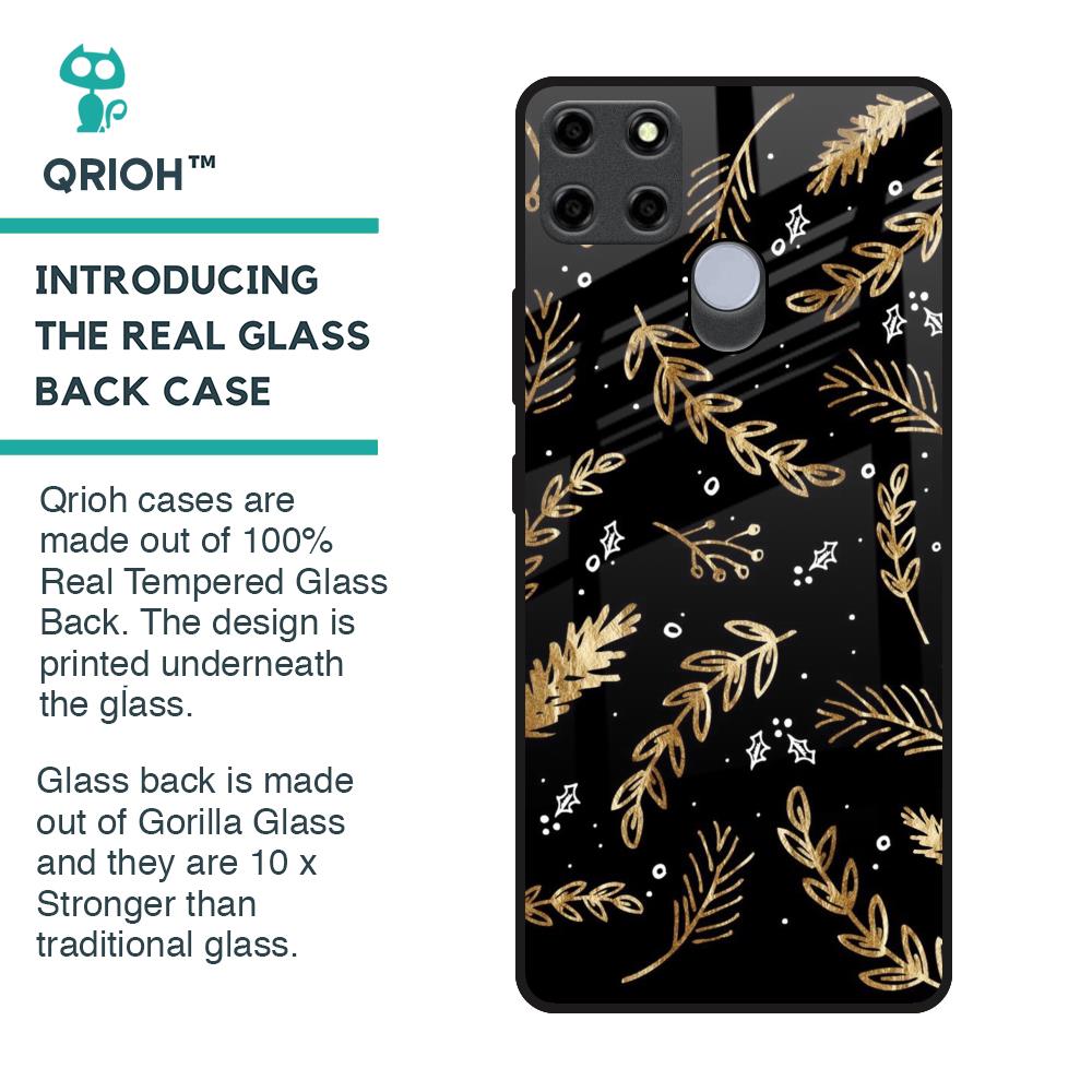 Autumn Leaves Glass Case for Realme C25
