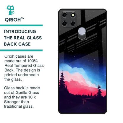 Drive In Dark Glass Case For Realme C25