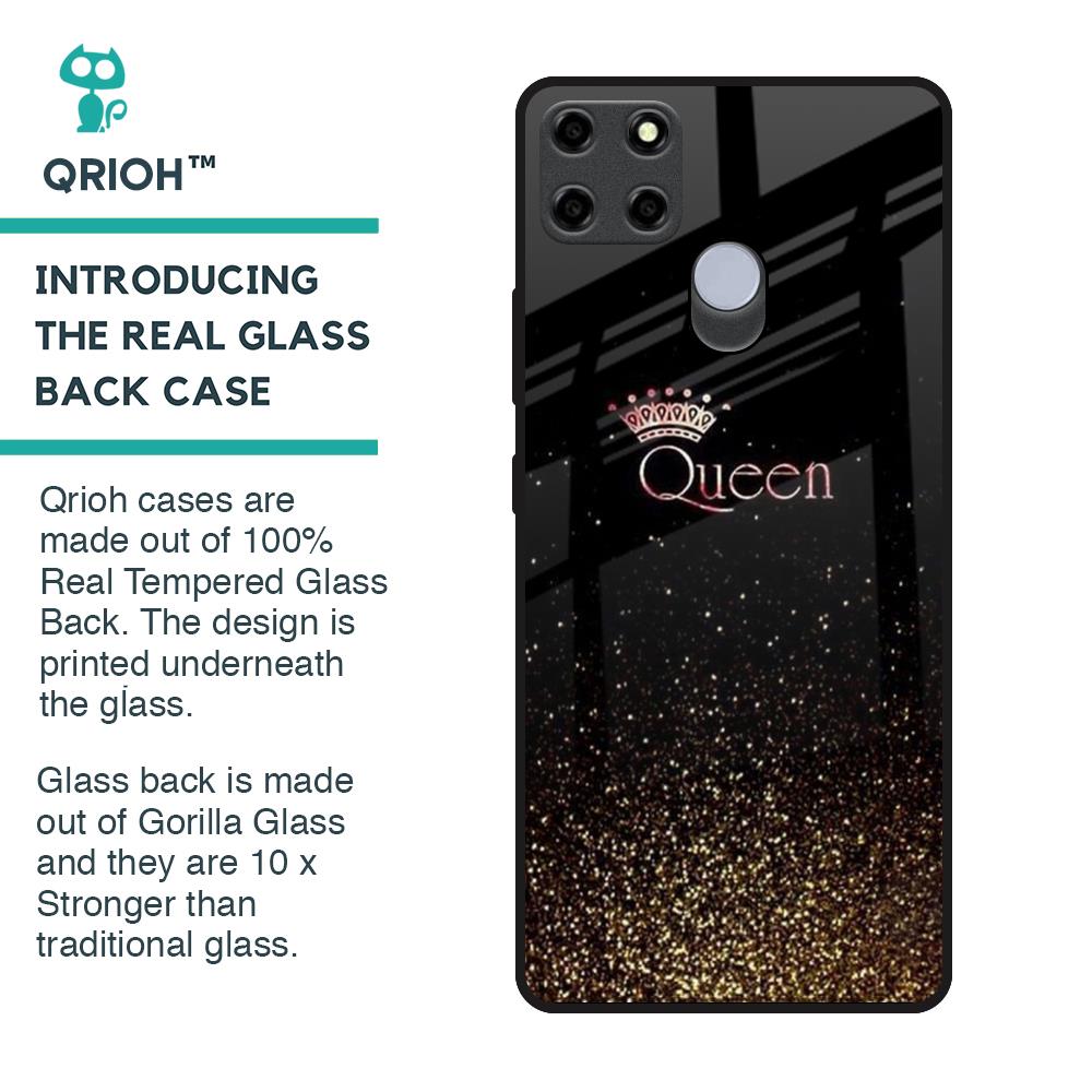 I Am The Queen Glass Case for Realme C25