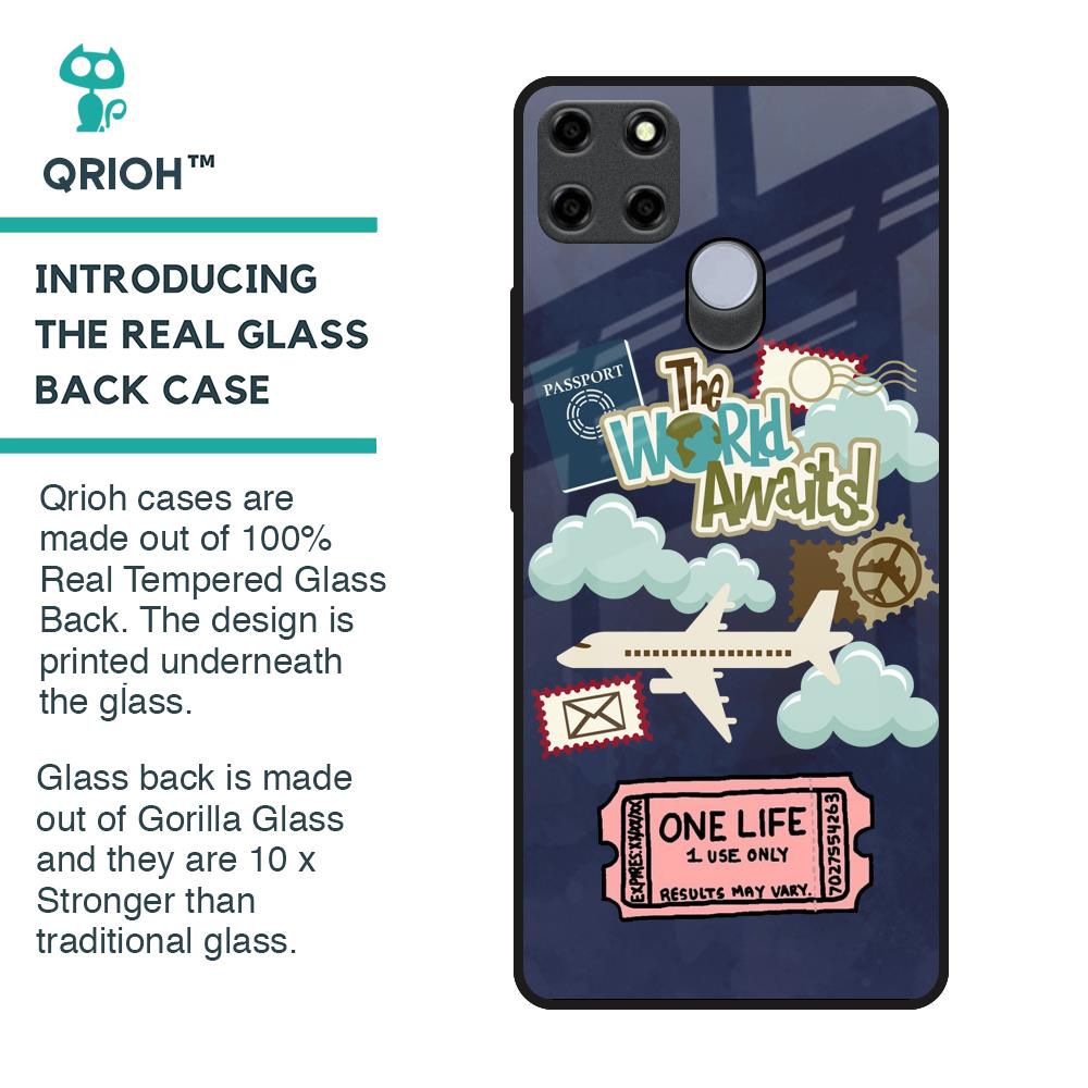 Tour The World Glass Case For Realme C25