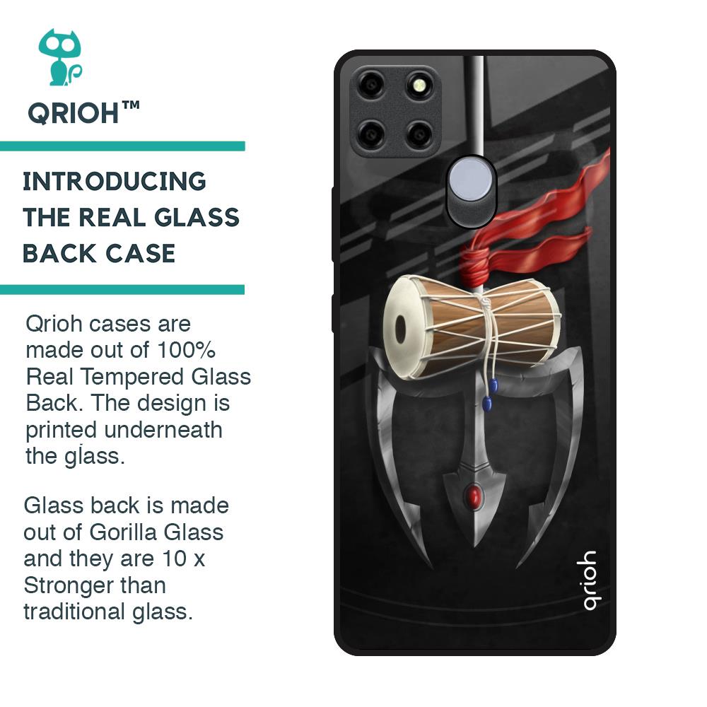 Power Of Lord Glass Case For Realme C25