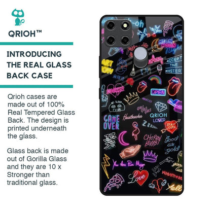 Accept The Mystery Glass Case for Realme C25