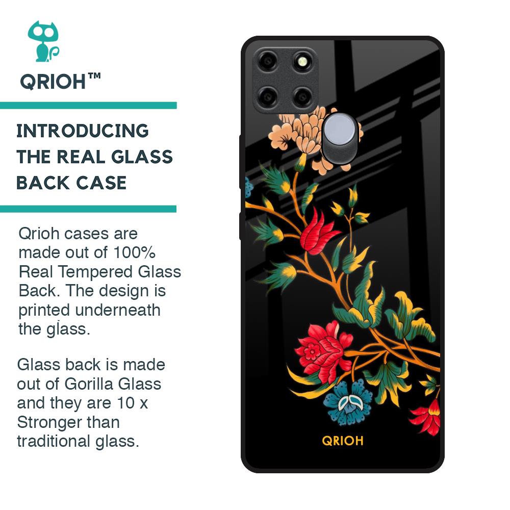 Dazzling Art Glass Case for Realme C25
