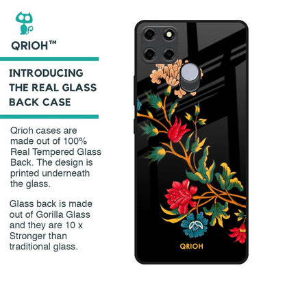 Dazzling Art Glass Case for Realme C25