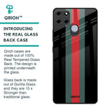 Vertical Stripes Glass Case for Realme C25