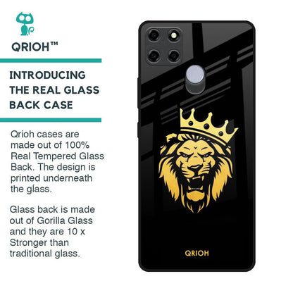 Lion The King Glass Case for Realme C25