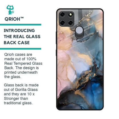 Marble Ink Abstract Glass Case for Realme C25