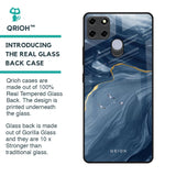 Deep Ocean Marble Glass Case for Realme C25