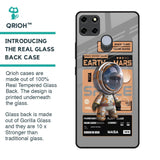 Space Ticket Glass Case for Realme C25