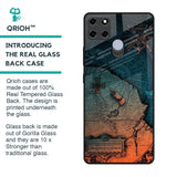 Geographical Map Glass Case for Realme C25