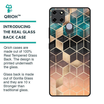 Bronze Texture Glass Case for Realme C25