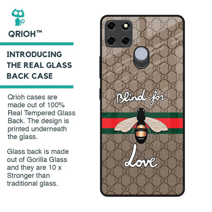 Blind For Love Glass Case for Realme C25