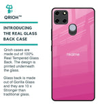 Pink Ribbon Caddy Glass Case for Realme C25