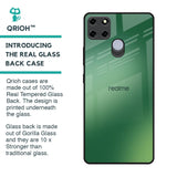 Green Grunge Texture Glass Case for Realme C25