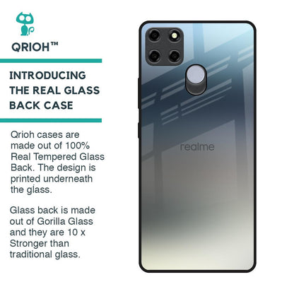Tricolor Ombre Glass Case for Realme C25