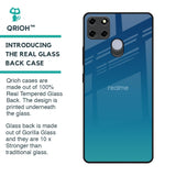 Celestial Blue Glass Case For Realme C25