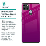 Magenta Gradient Glass Case For Realme C25
