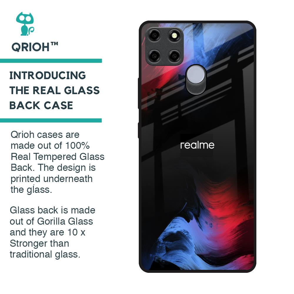 Fine Art Wave Glass Case for Realme C25
