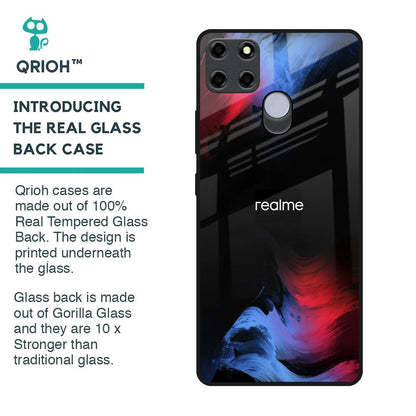 Fine Art Wave Glass Case for Realme C25