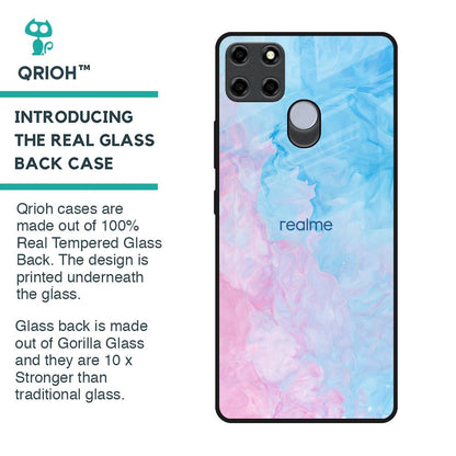 Mixed Watercolor Glass Case for Realme C25