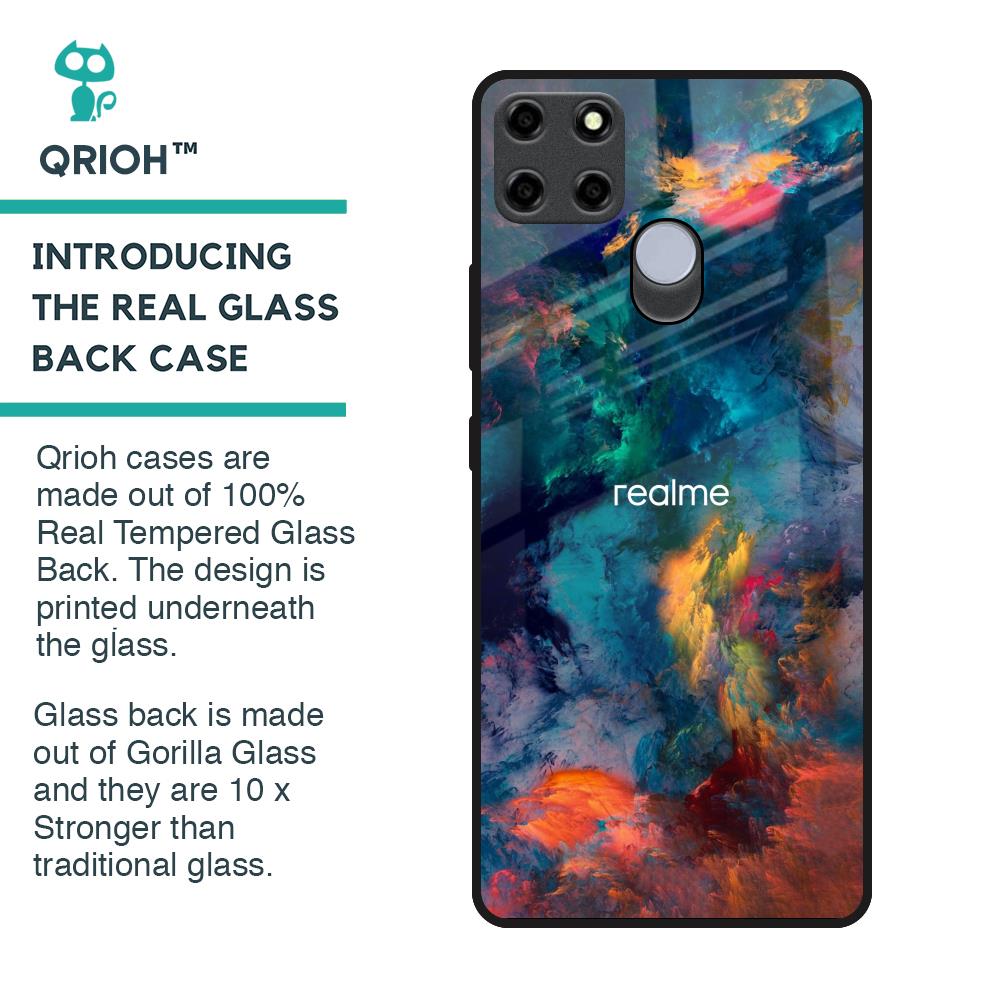 Colored Storm Glass Case for Realme C25