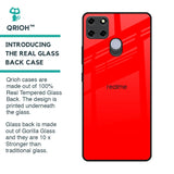 Blood Red Glass Case for Realme C25
