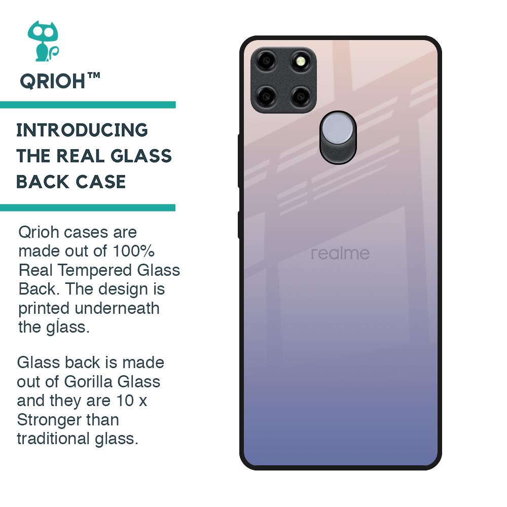 Rose Hue Glass Case for Realme C25