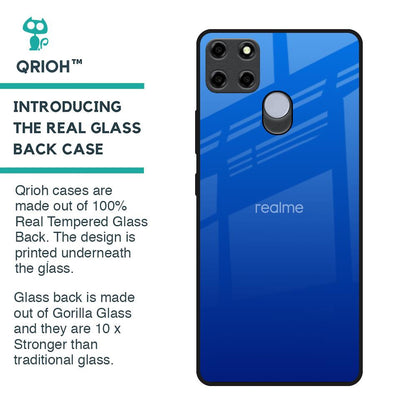 Egyptian Blue Glass Case for Realme C25