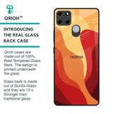 Magma Color Pattern Glass Case for Realme C25