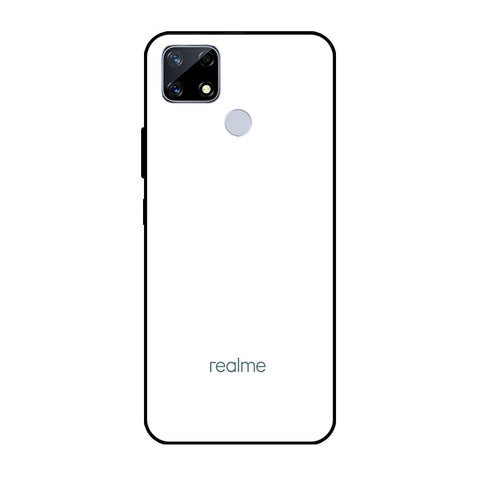 Arctic White Realme C25 Glass Cases & Covers Online