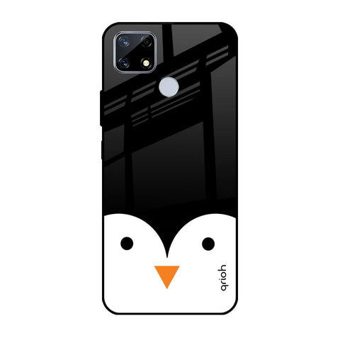 Cute Penguin Realme C25 Glass Cases & Covers Online