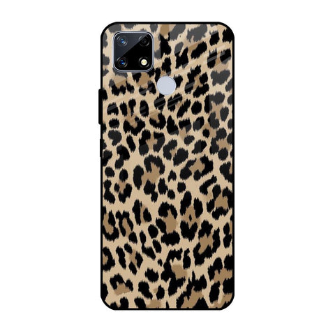 Leopard Seamless Realme C25 Glass Cases & Covers Online