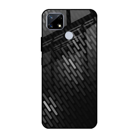 Dark Abstract Pattern Realme C25 Glass Cases & Covers Online