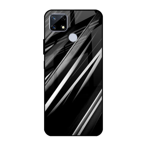Black & Grey Gradient Realme C25 Glass Cases & Covers Online