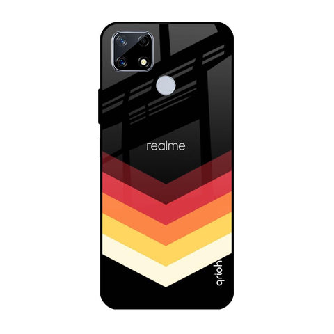 Abstract Arrow Pattern Realme C25 Glass Cases & Covers Online