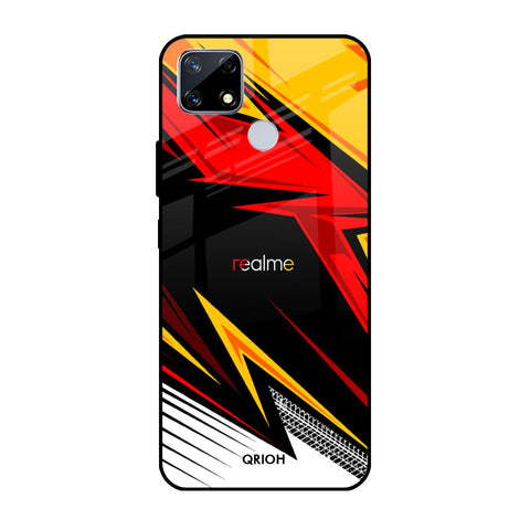 Race Jersey Pattern Realme C25 Glass Cases & Covers Online