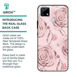 Shimmer Roses Glass case for Realme C25