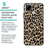 Leopard Seamless Glass Case For Realme C25