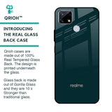 Hunter Green Glass Case For Realme C25