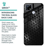 Dark Abstract Pattern Glass Case For Realme C25