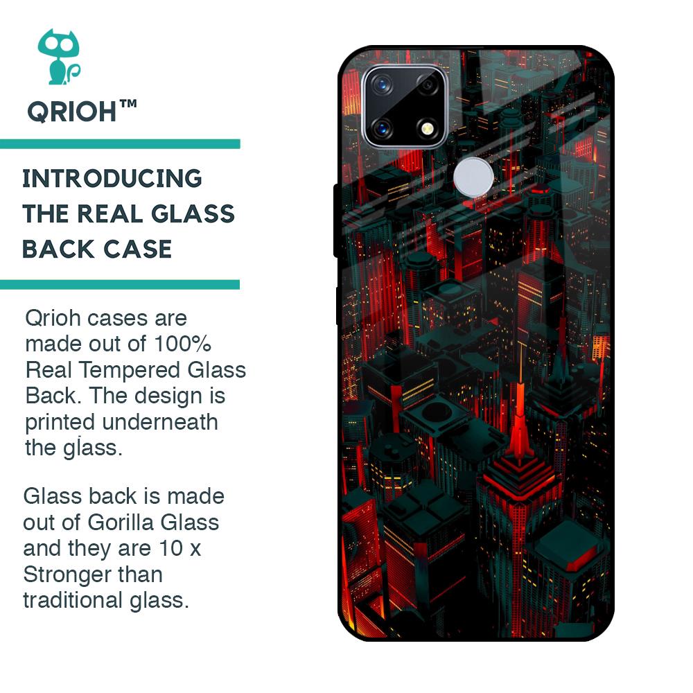 City Light Glass Case For Realme C25